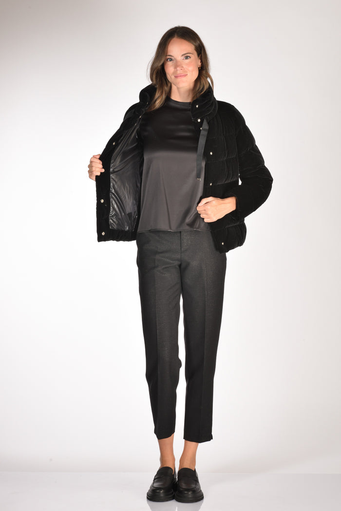 Herno Piumino Corto Nero Donna - 6