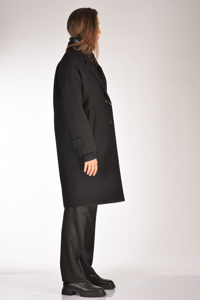 Herno Cappotto Pettorina Nero Donna - 4