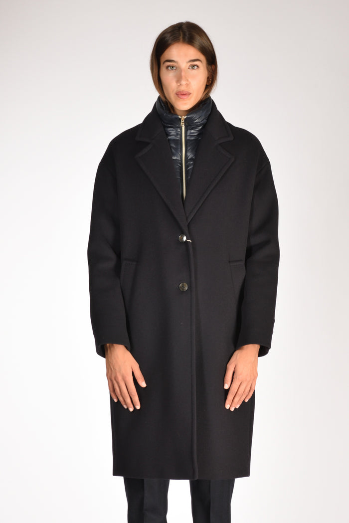 Herno Cappotto Pettorina Blu Donna - 2