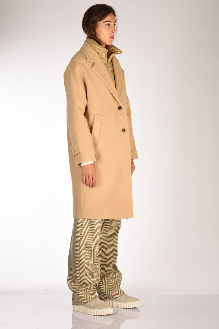 Herno Cappotto Pettorina Beige Donna - 4