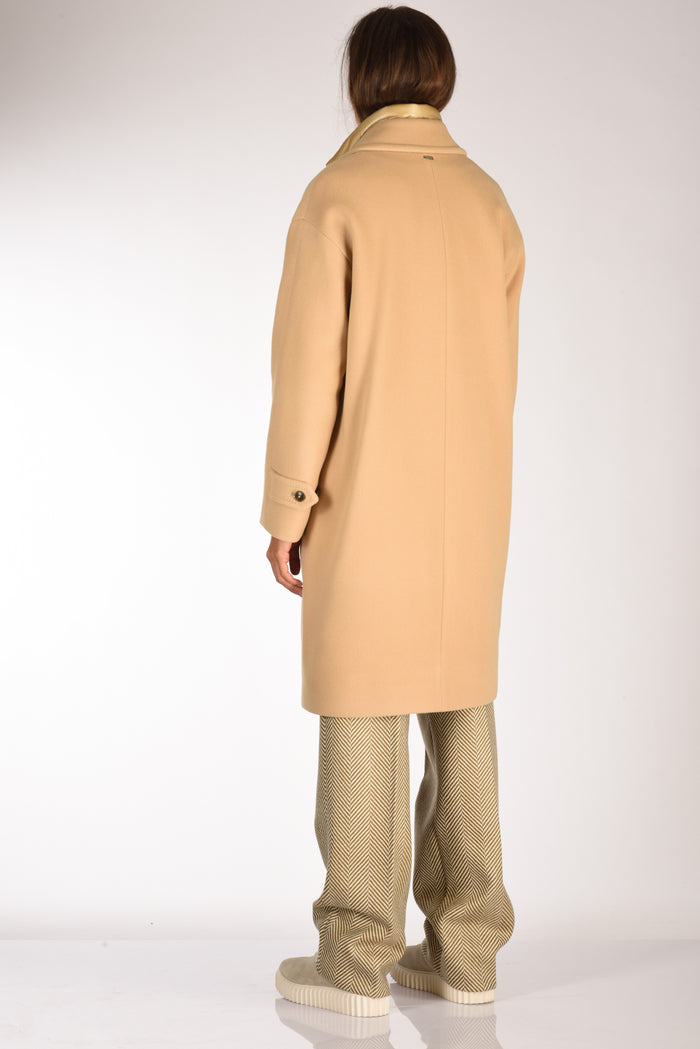 Herno Cappotto Pettorina Beige Donna - 5