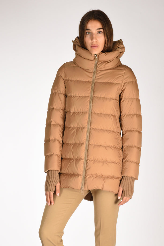 Herno Piumino Chamonix Beige Cammello Donna - 1