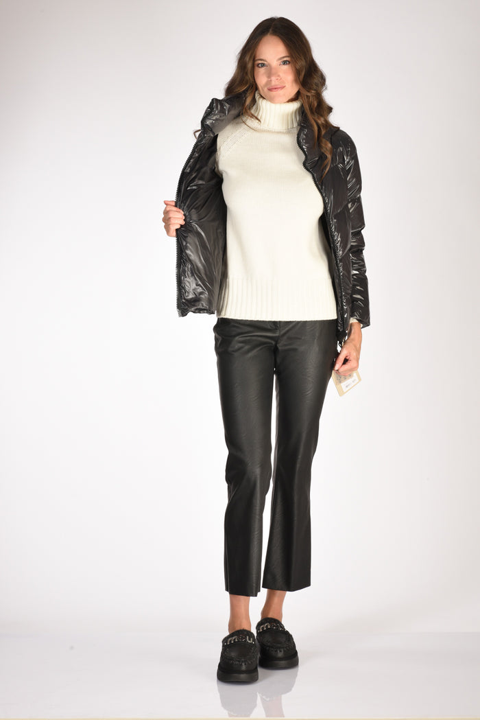 Herno Cappa Gloss Grigio Scuro Donna - 6