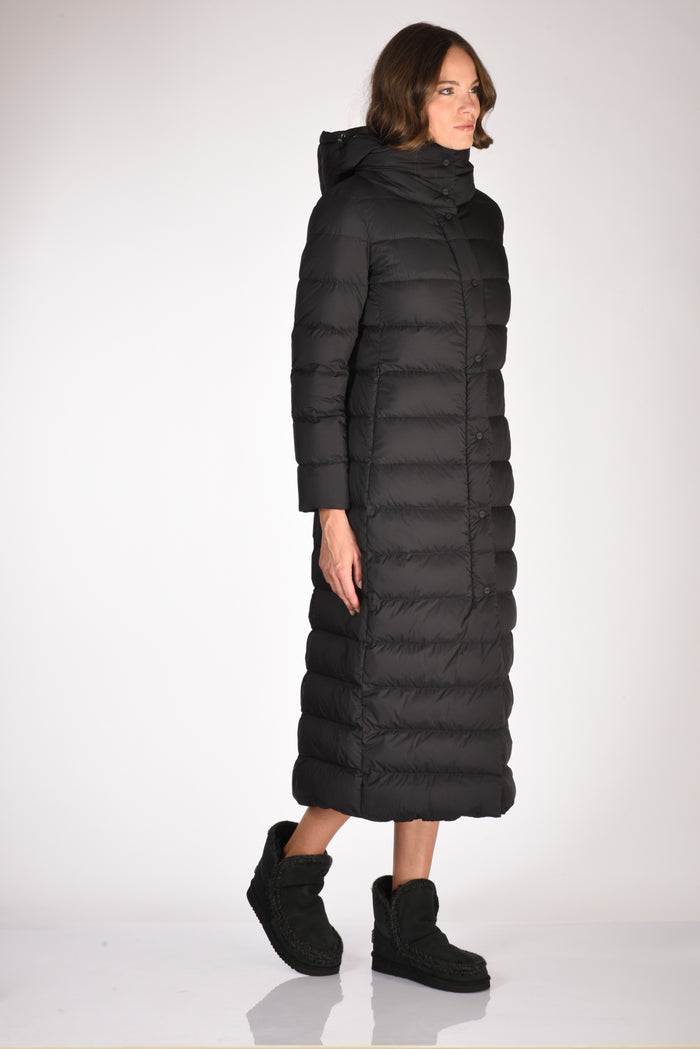 Herno Piumino Lungo Nero Donna - 3