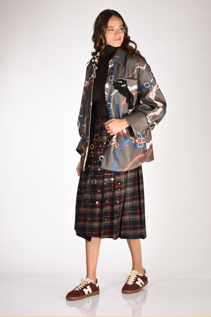 5 Progress Cappotto Camicia Verde Donna - 1