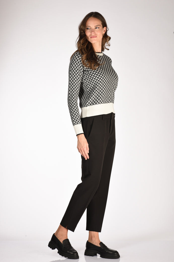Drumohr Maglia Bianco/nero Donna - 4