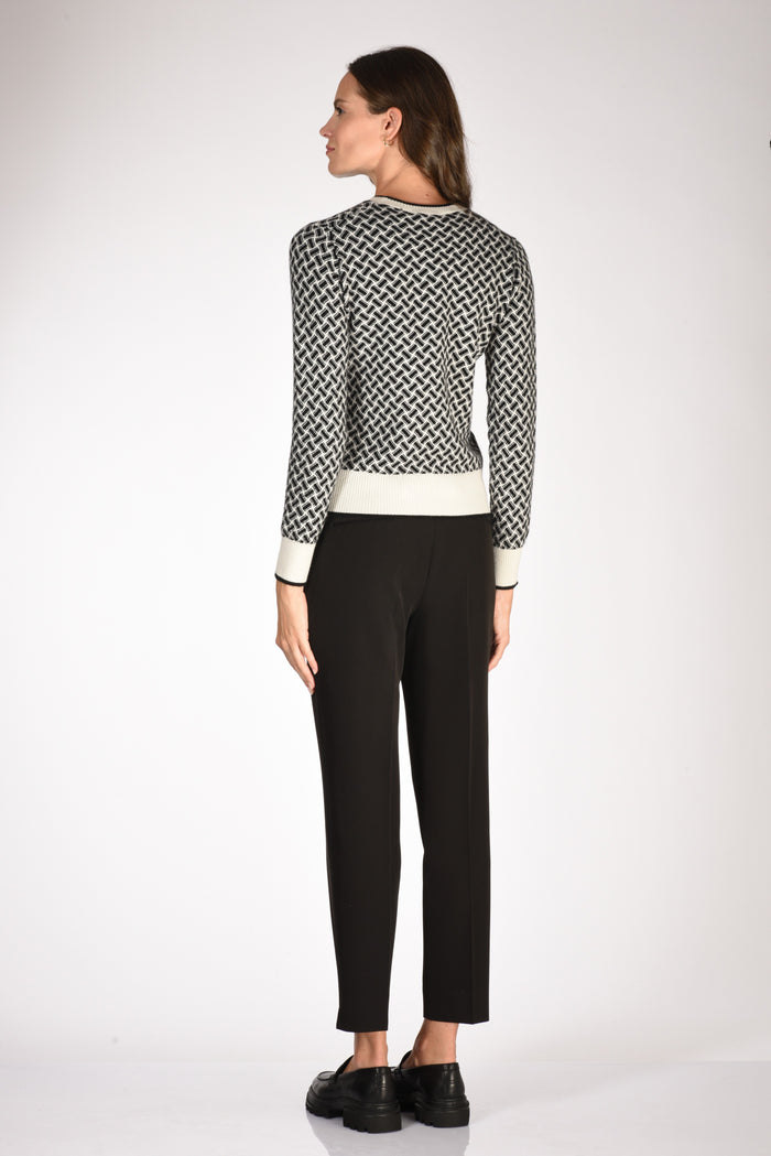 Drumohr Maglia Bianco/nero Donna - 5