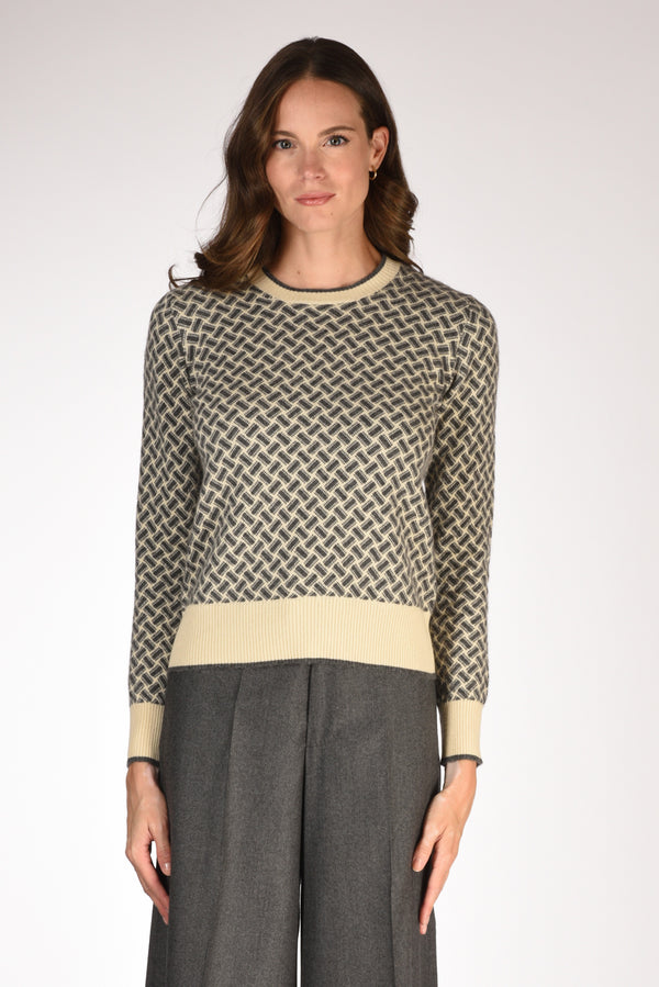 Drumohr Maglia Grigio Donna-2