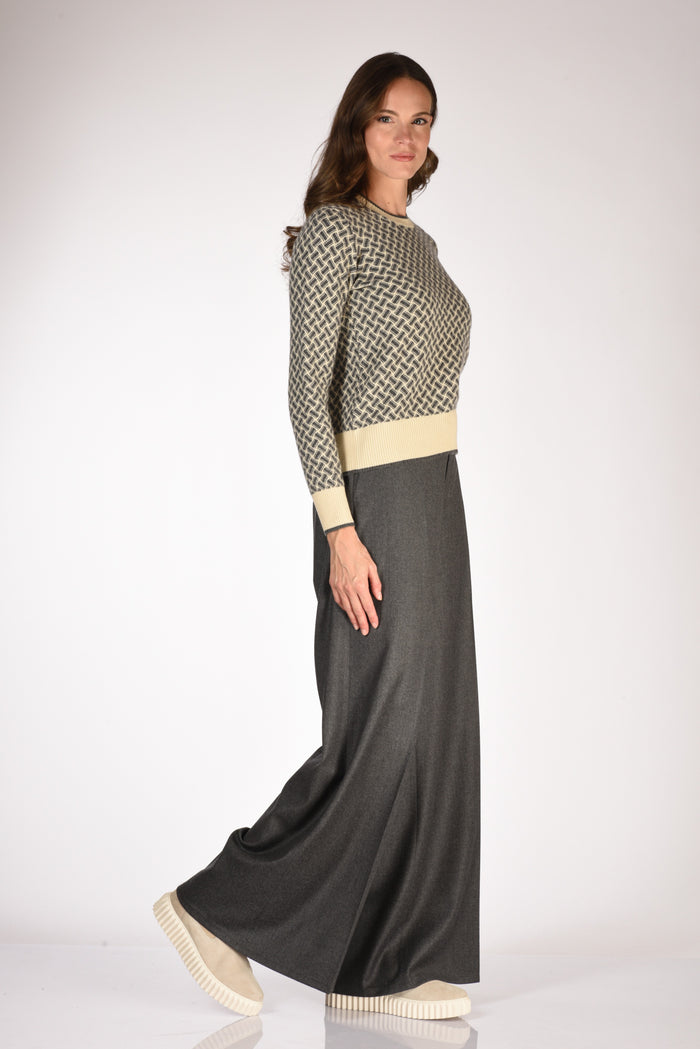 Drumohr Maglia Grigio Donna - 4