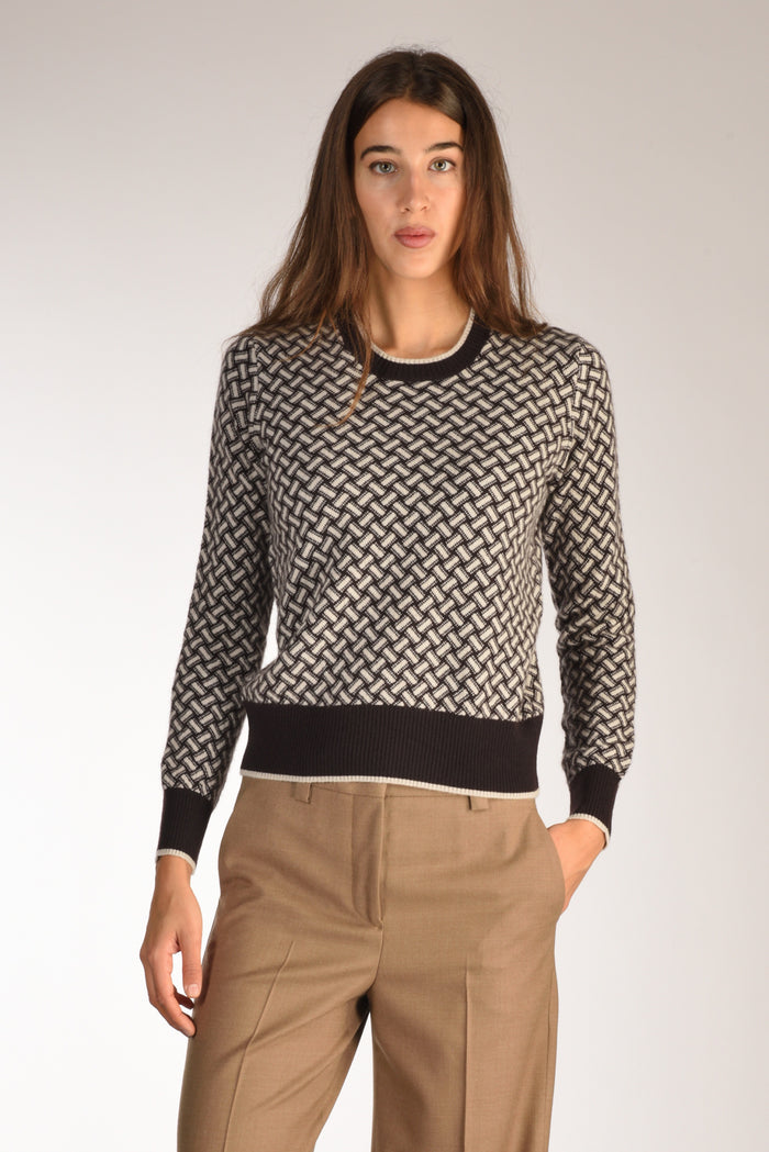 Drumohr Maglia Marrone/beige Donna - 1