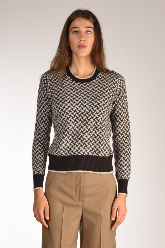 Drumohr Maglia Marrone/beige Donna - 2