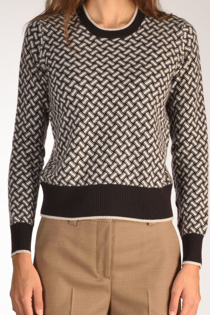 Drumohr Maglia Marrone/beige Donna - 3