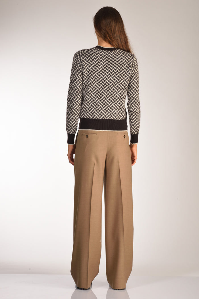 Drumohr Maglia Marrone/beige Donna - 5