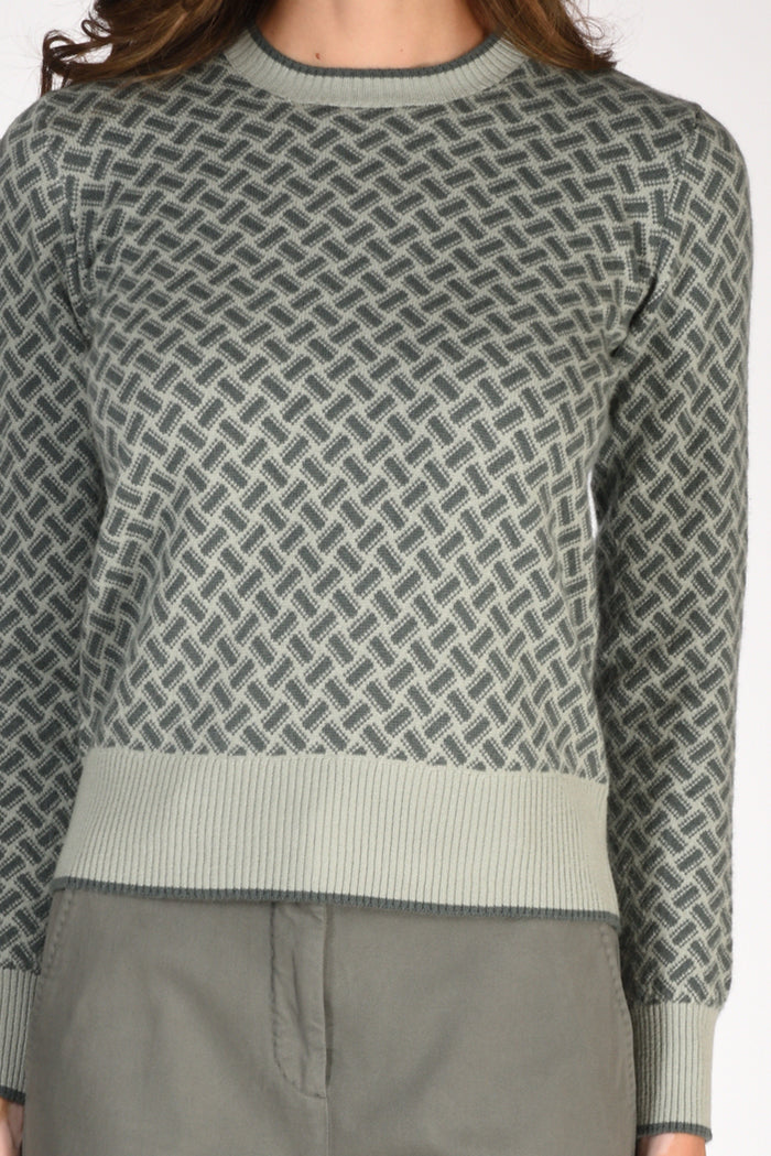 Drumohr Maglia Azzurro Chiaro/scuro Donna - 3