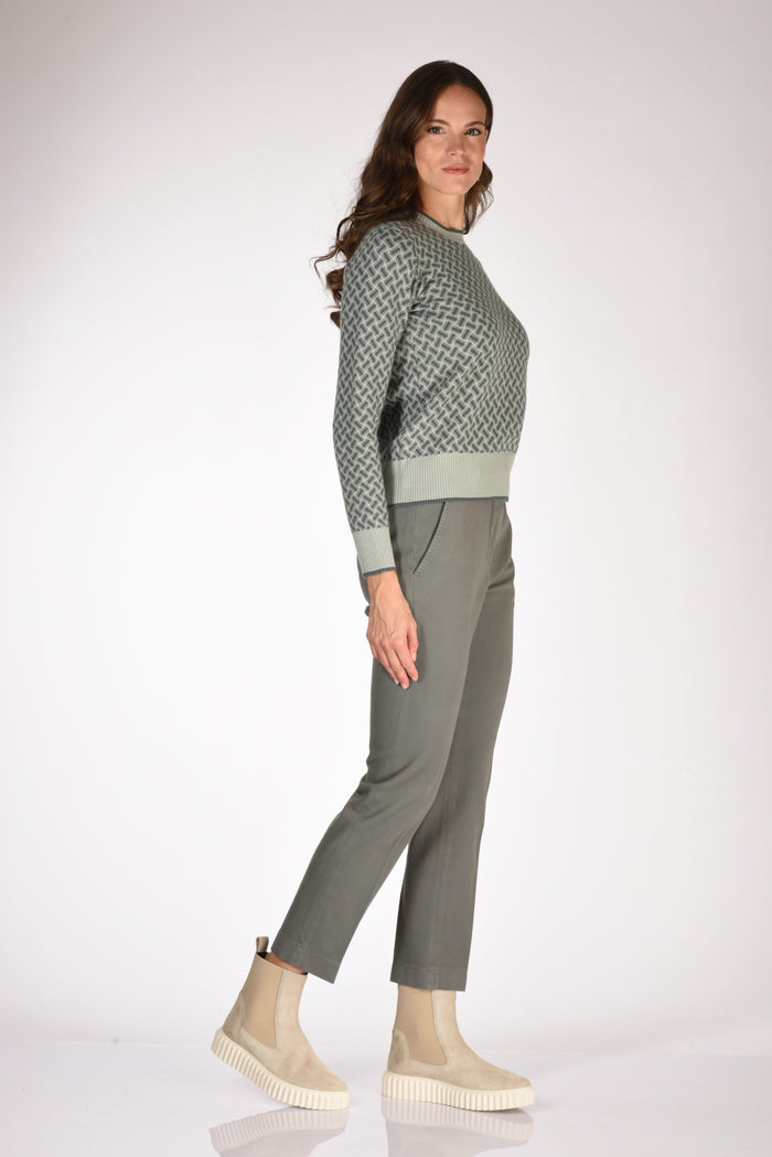 Drumohr Maglia Azzurro Chiaro/scuro Donna - 4