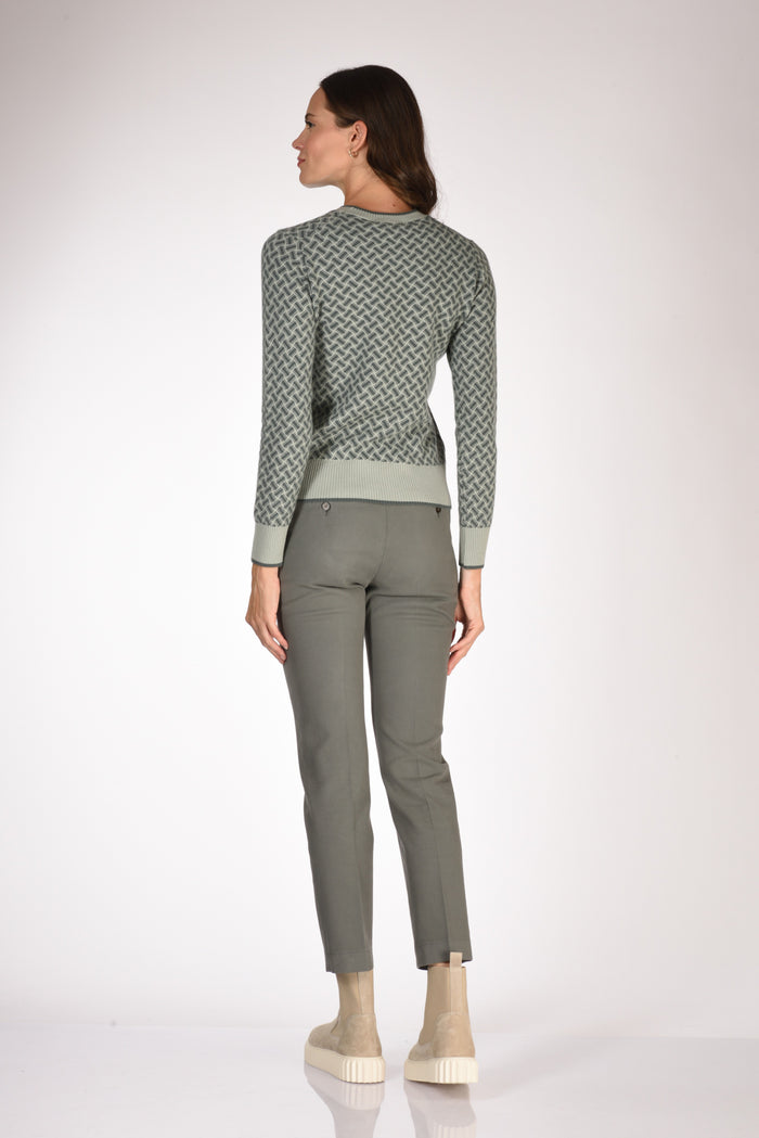 Drumohr Maglia Azzurro Chiaro/scuro Donna - 5