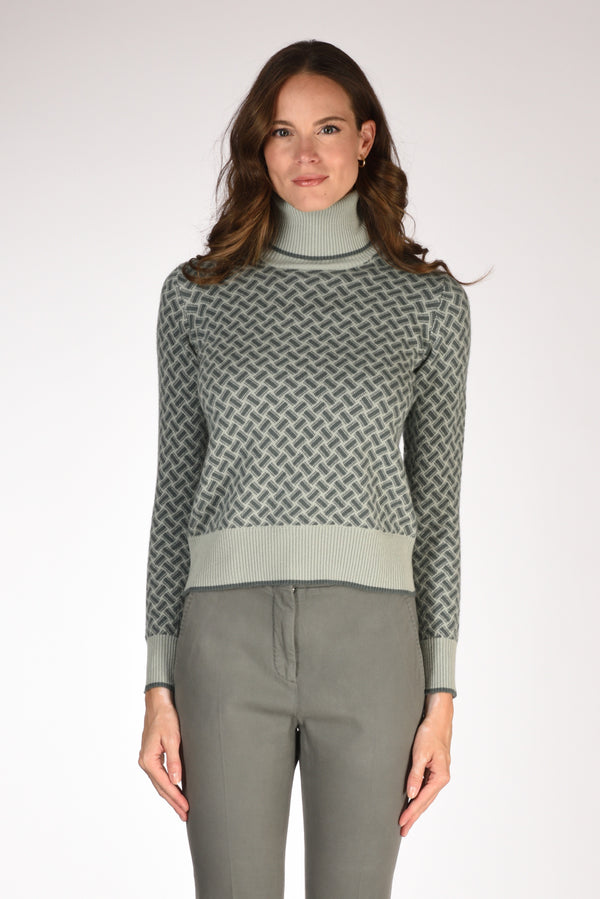 Drumohr Maglia Azzurro Donna-2
