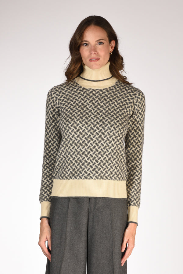 Drumohr Maglia Grigio Donna-2