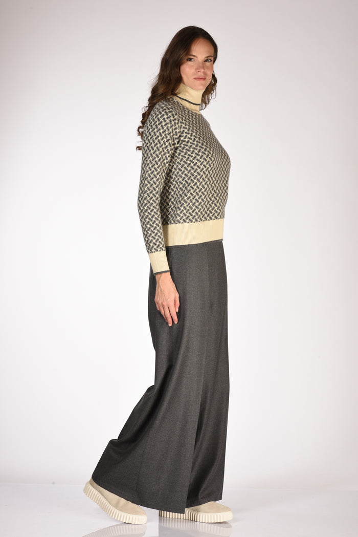 Drumohr Maglia Grigio Donna - 4