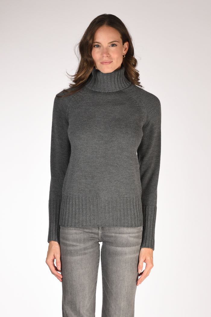 Drumohr Docevita Raglan Grigio Donna - 2