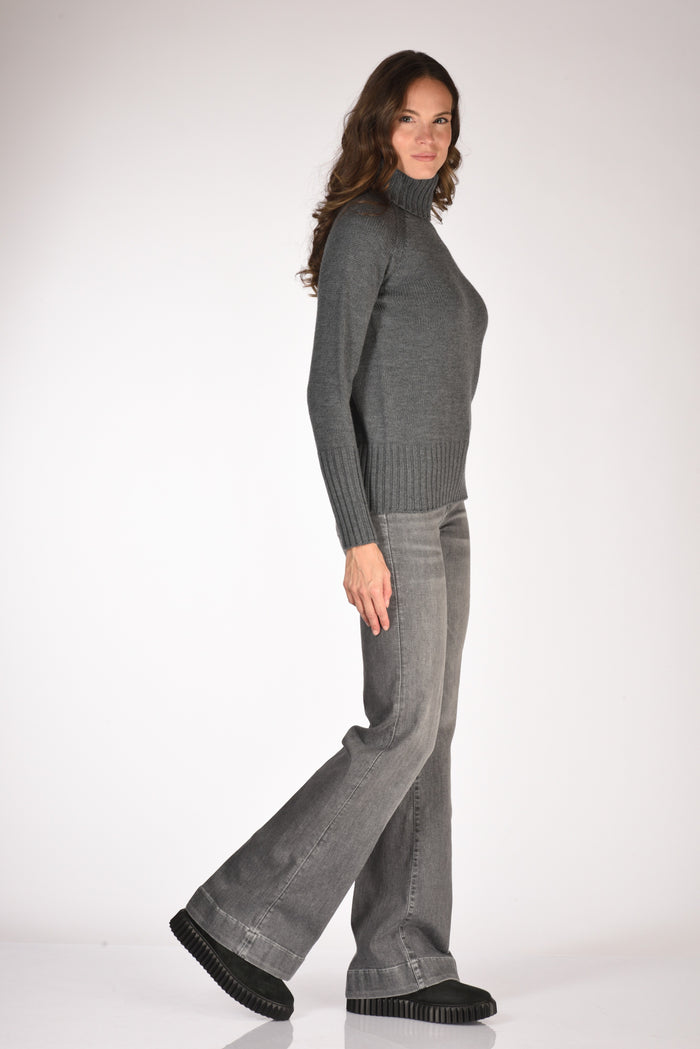 Drumohr Docevita Raglan Grigio Donna - 4