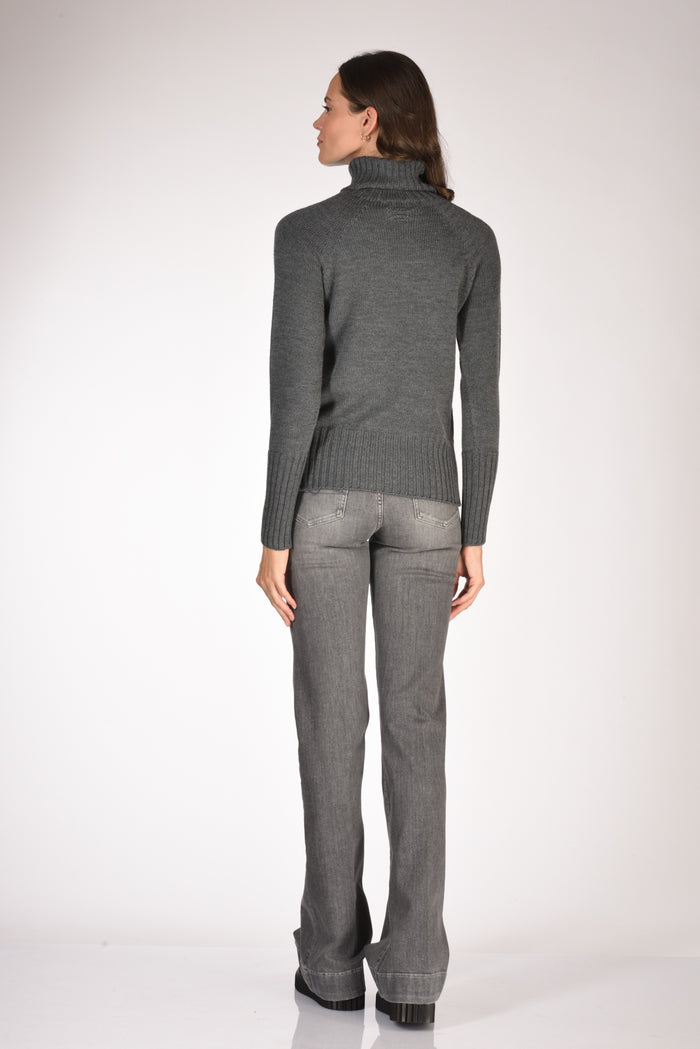Drumohr Docevita Raglan Grigio Donna - 5