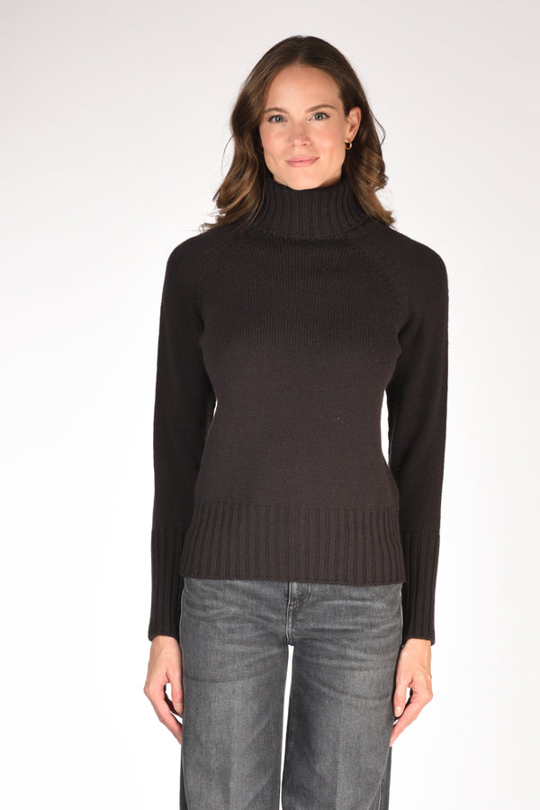 Drumohr Docevita Raglan Marrone Donna-2