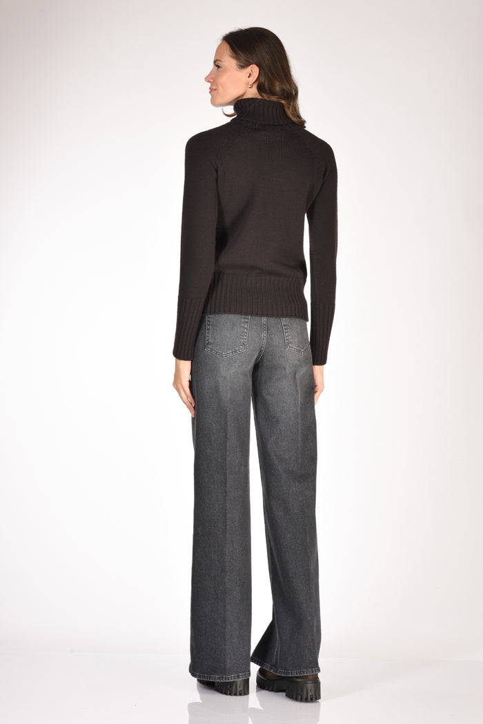 Drumohr Docevita Raglan Marrone Donna - 5