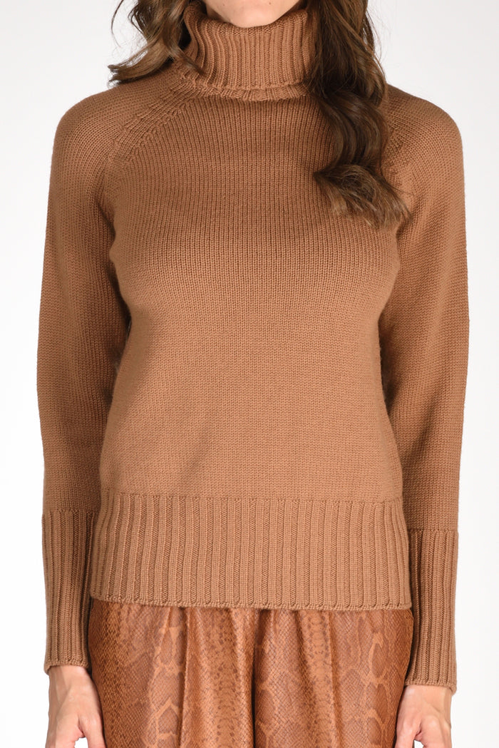 Drumohr Docevita Raglan Marrone Chiaro Donna - 3