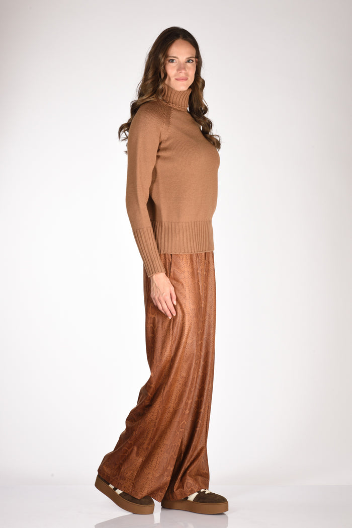 Drumohr Docevita Raglan Marrone Chiaro Donna - 4