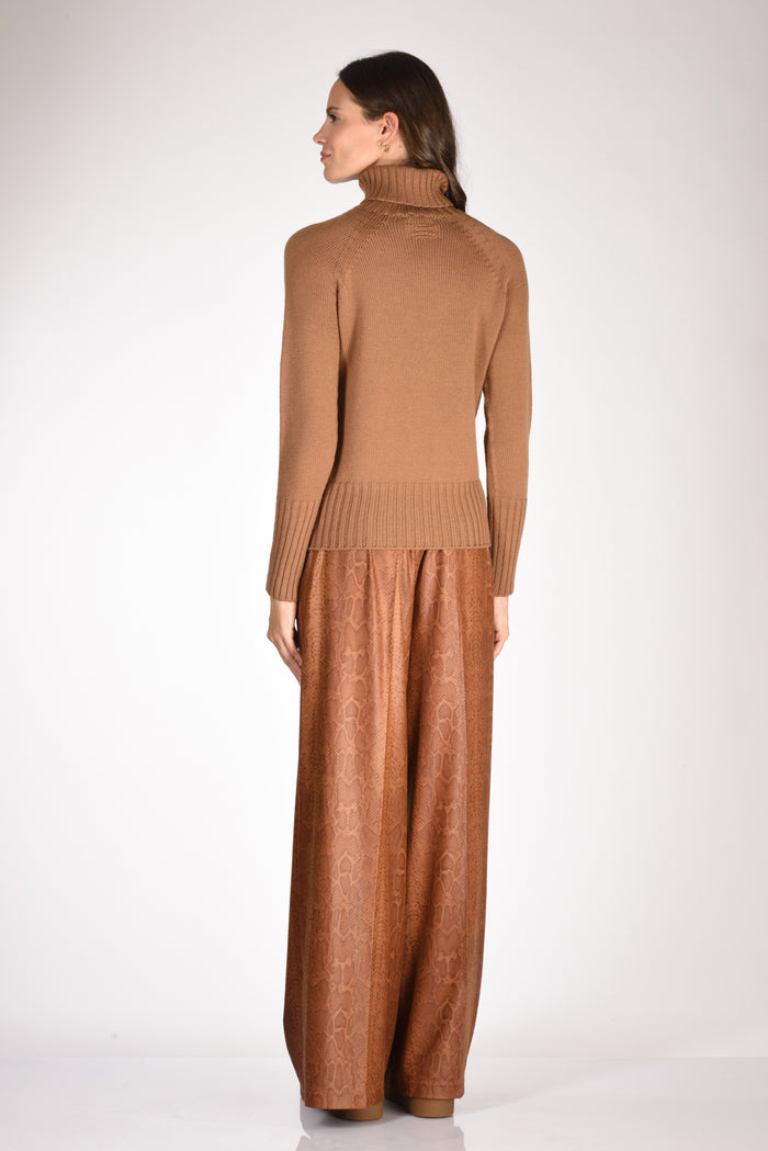 Drumohr Docevita Raglan Marrone Chiaro Donna - 5