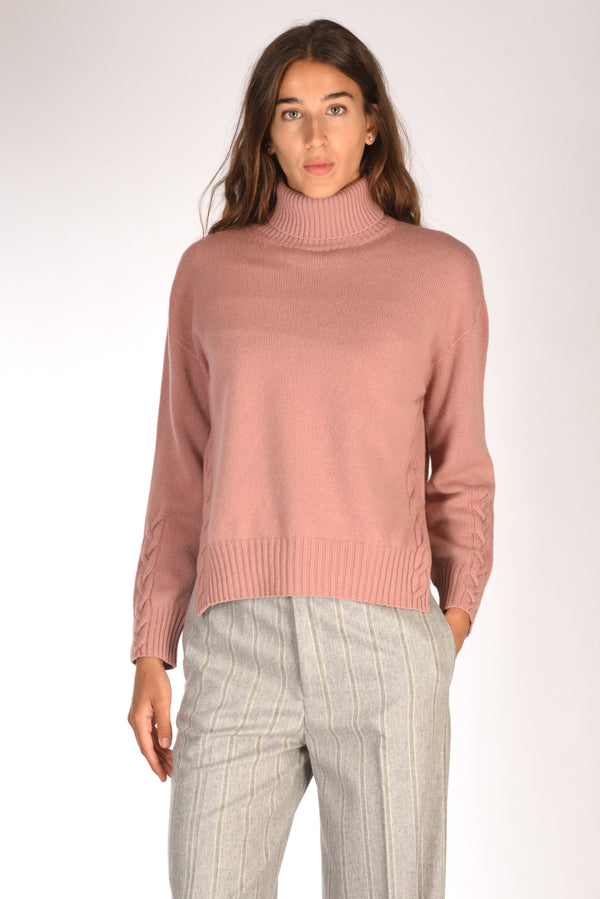 Drumohr Dolcevita Trecce Rosa Antico Donna