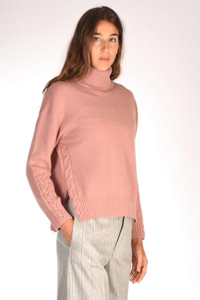 Drumohr Dolcevita Trecce Rosa Antico Donna - 3