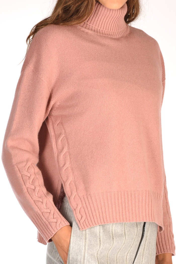Drumohr Dolcevita Trecce Rosa Antico Donna - 4