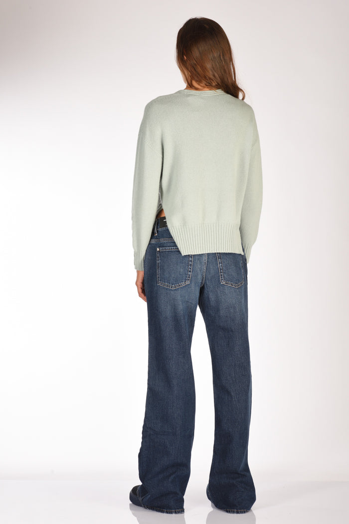 Drumohr Maglia V Azzurro Donna - 5