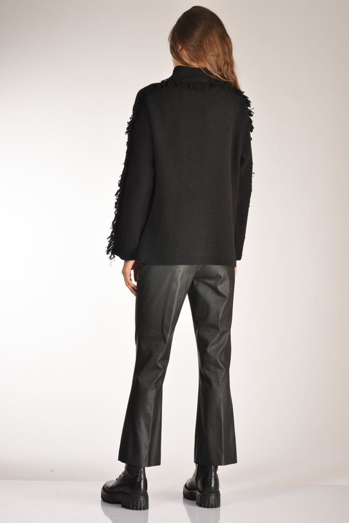 Drumohr Maglia Lupetto Nero Donna - 5