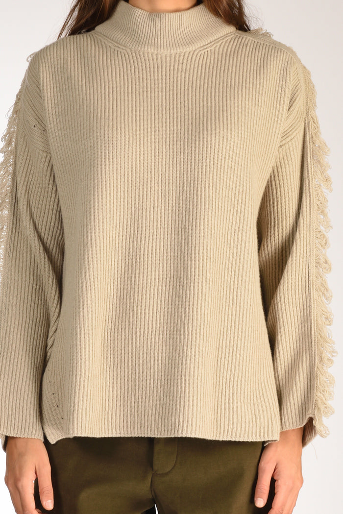 Drumohr Maglia Lupetto Beige Donna - 3