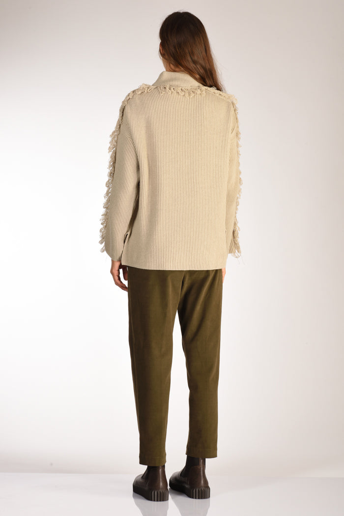 Drumohr Maglia Lupetto Beige Donna - 5