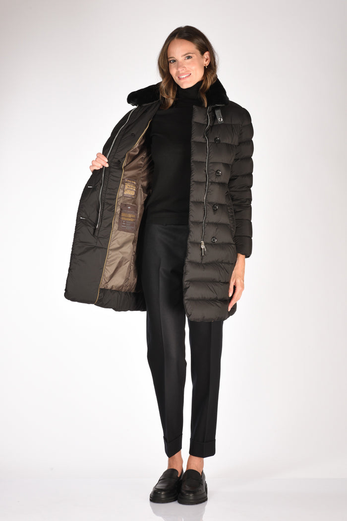 Moorer Piumino Longan Nero Donna - 6
