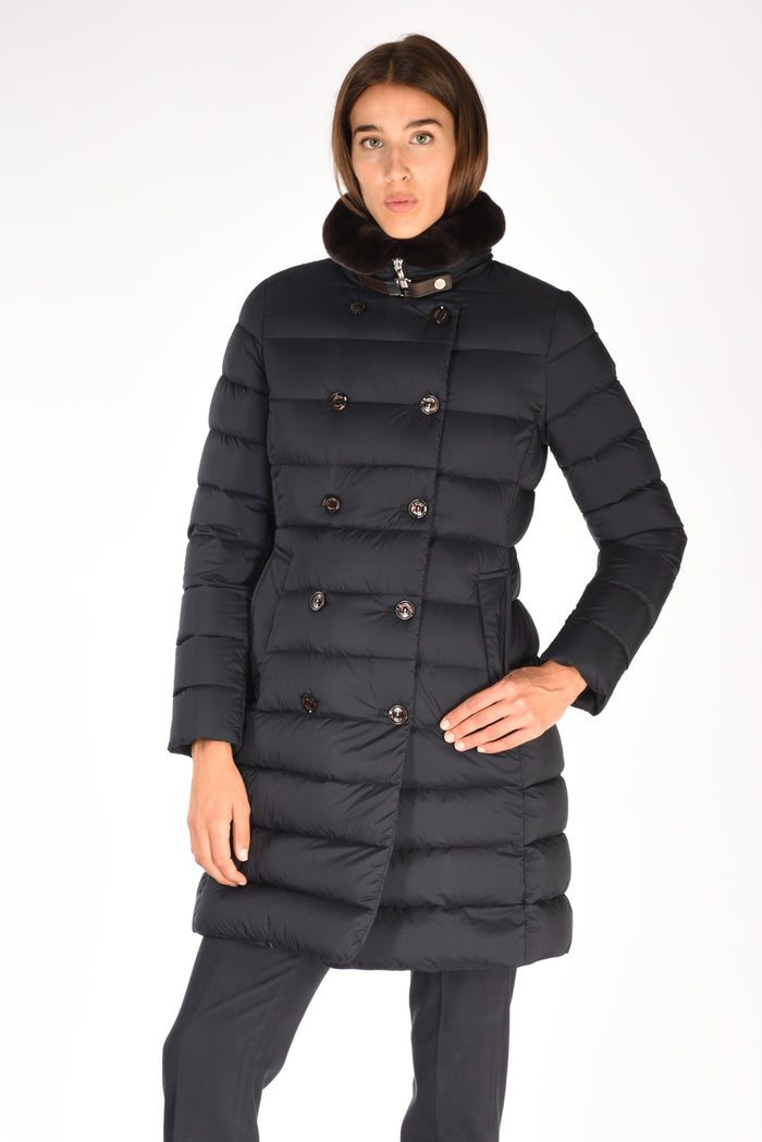 Moorer Piumino Longan Blu Donna - 1
