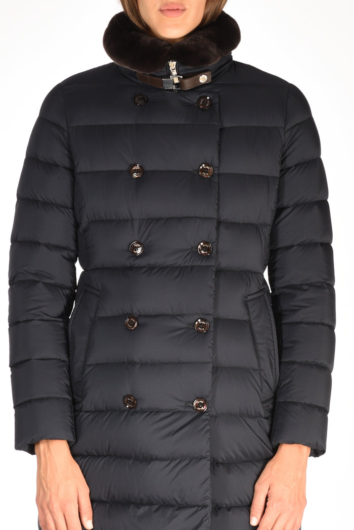 Moorer Piumino Longan Blu Donna - 3