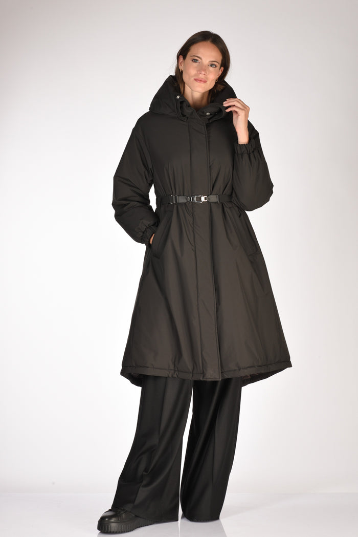Moorer Piumino Eneida Nero Donna - 1