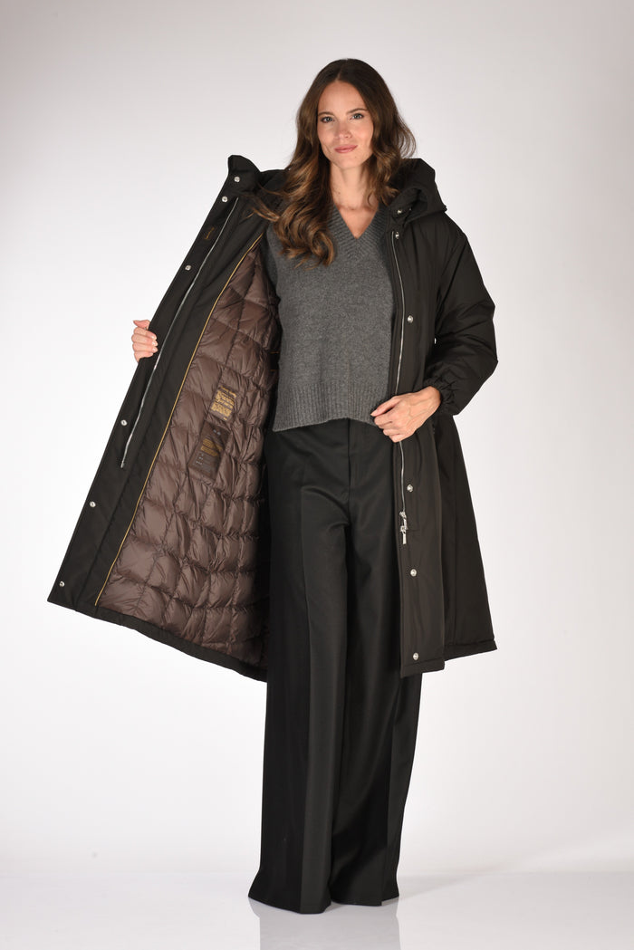 Moorer Piumino Eneida Nero Donna - 6