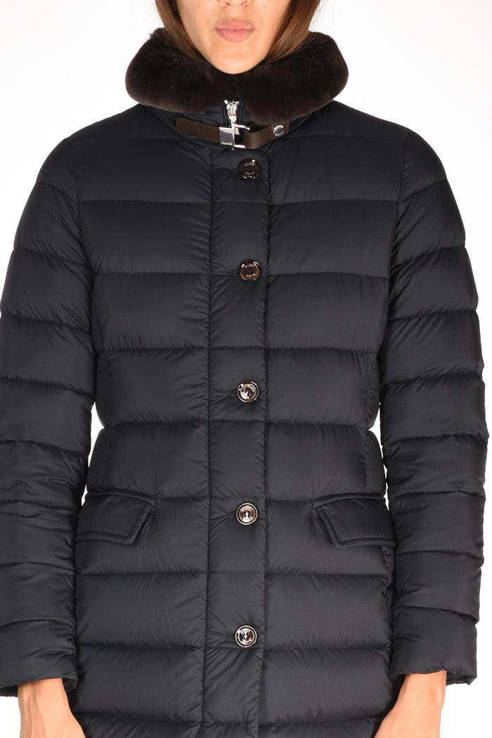 Moorer Piumino Vetiver Blu Donna - 3
