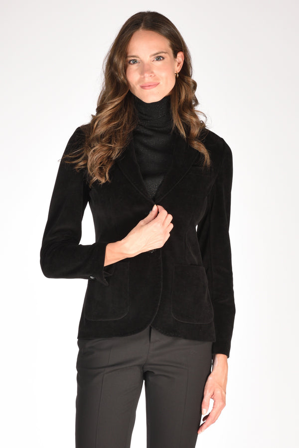 Circolo 1901 Giacca Slim Fit Nero Donna