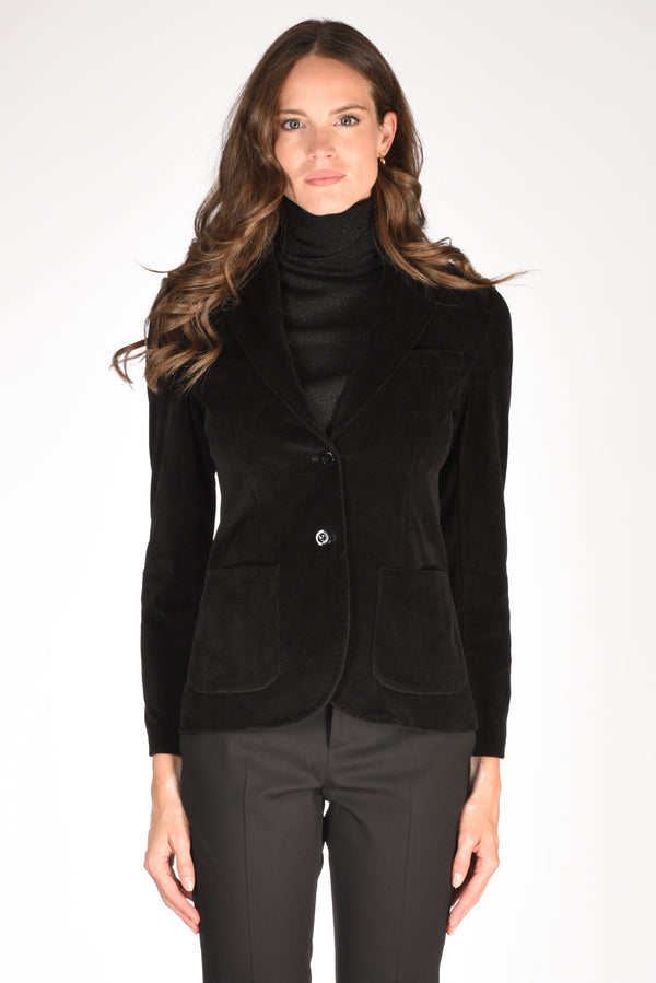 Circolo 1901 Giacca Slim Fit Nero Donna-2