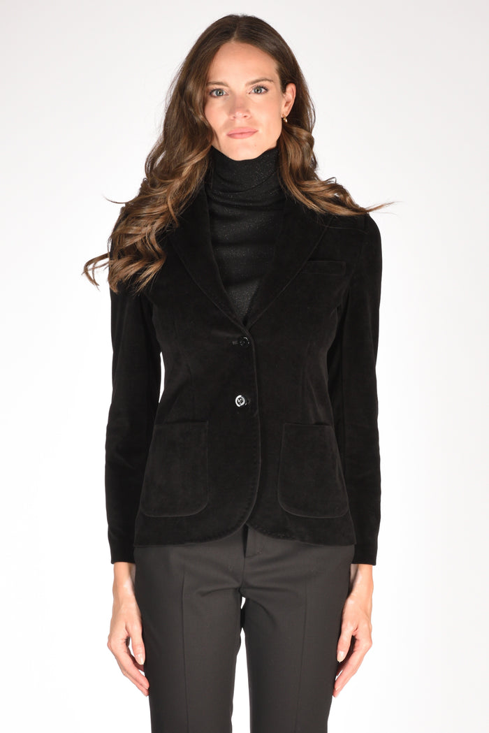 Circolo 1901 Giacca Slim Fit Nero Donna - 2