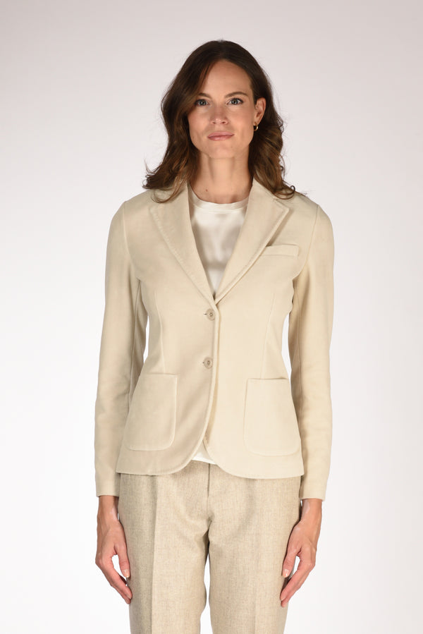 Circolo 1901 Giacca Slim Fit Bianco Naturale Donna-2