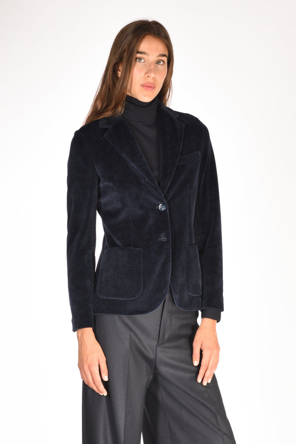 Circolo 1901 Giacca Slim Fit Blu Donna