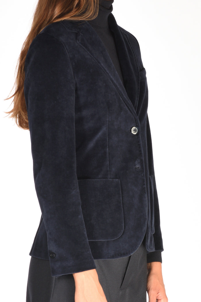Circolo 1901 Giacca Slim Fit Blu Donna - 4